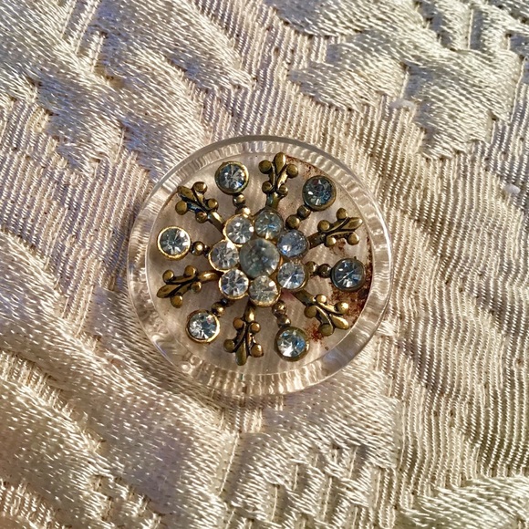 ❤️VINTAGE Damask & Silk Clutch - Picture 2 of 8